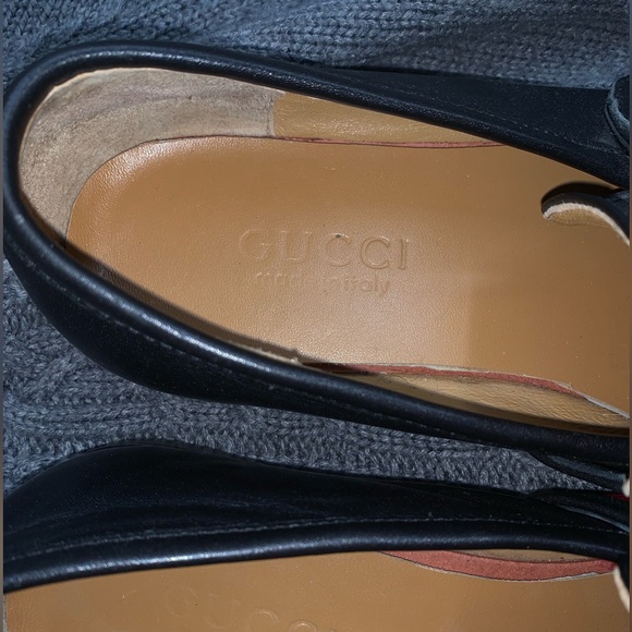 Gucci Men's Paride Web Stripe Bit Leather Loafers - Picture 3 of 10